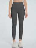 High Waist Active Leggings - Trendsi - Flyclothing LLC