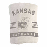 Kansas Sublimated Sweatshirt Blanket - Logo Brands - Flyclothing LLC