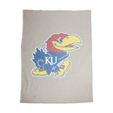 Kansas Oversized Logo Sublimated Sweatshirt Blanket - Logo Brands - Flyclothing LLC