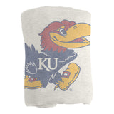 Kansas Primary Logo Sublimated Sweatshirt Blanket - Logo Brands - Flyclothing LLC