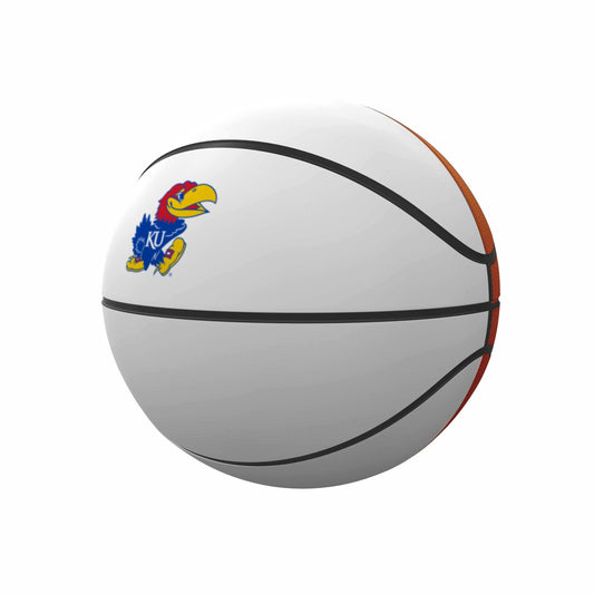 Kansas Mini Size Autograph Basketball - Logo Brands - Flyclothing LLC