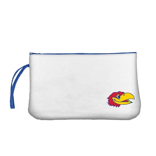 Kansas Clear Wristlet - Logo Brands - Flyclothing LLC