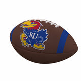 Kansas Team Stripe Official-Size Composite Football - Logo Brands - Flyclothing LLC