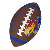 Kansas Team Stripe Official-Size Composite Football - Logo Brands - Flyclothing LLC