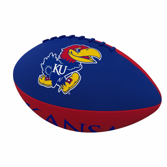 Kansas Pinwheel Junior Size Rubber Football - Logo Brands - Flyclothing LLC