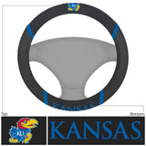 University of Kansas Steering Wheel Cover - Logo Brands - Flyclothing LLC