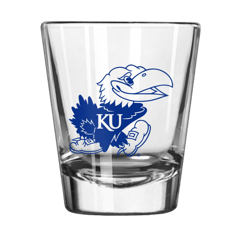 Kansas 2oz Gameday Shot Glass - Logo Brands - Flyclothing LLC