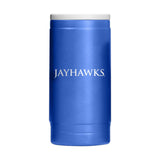Kansas 12oz Flipside Powdercoat SlimCan Coolie - Logo Brands - Flyclothing LLC