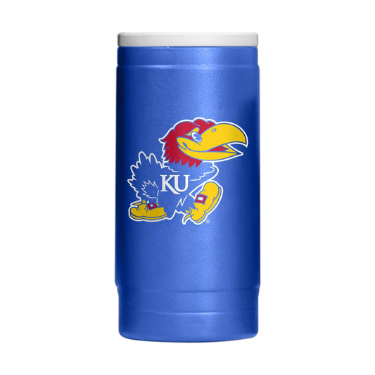 Kansas 12oz Flipside Powdercoat SlimCan Coolie - Logo Brands - Flyclothing LLC