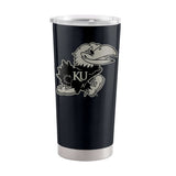 20oz Kansas Gunmetal Tumbler - Logo Brands - Flyclothing LLC