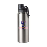 Kansas 21oz Campus Colors Letterman Twist Top Bottle - Logo Brands - Flyclothing LLC