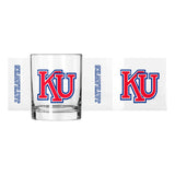 Kansas Vault 14oz Gameday Rocks Glass - Logo Brands - Flyclothing LLC