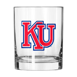 Kansas Vault 14oz Gameday Rocks Glass - Logo Brands - Flyclothing LLC
