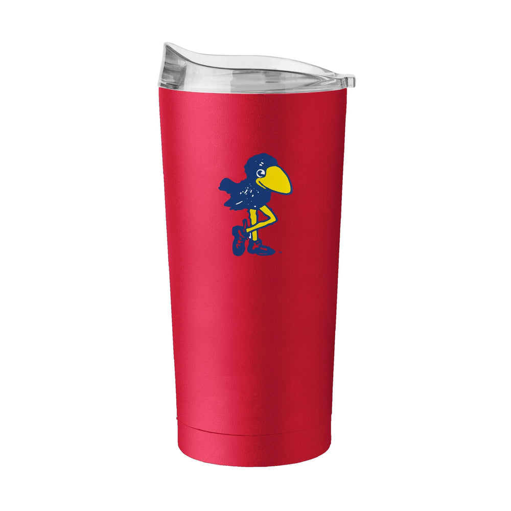 Kansas Vault 20oz 1912 Logo Red Powder Coat Tumbler - Logo Brands - Flyclothing LLC