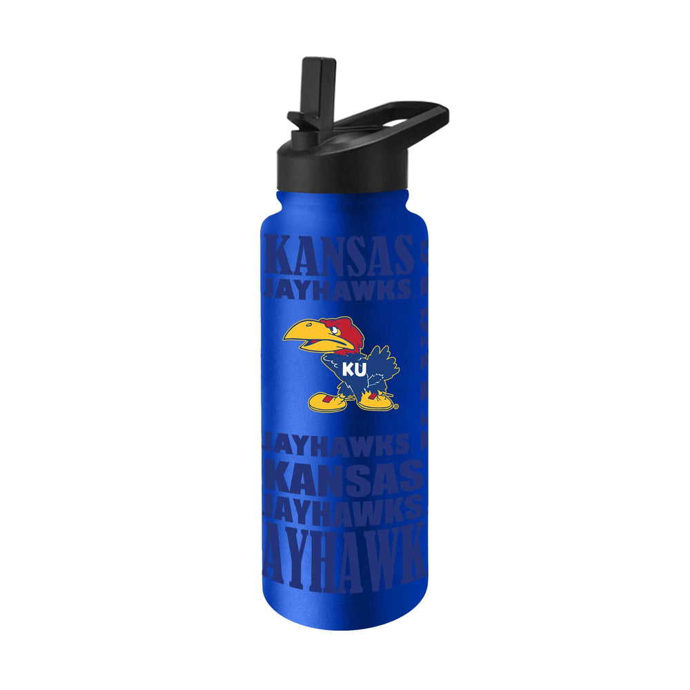 Kansas Vault 34oz Replay Quencher Bottle - Logo Brands - Flyclothing LLC