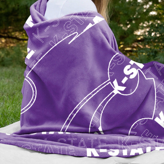 KS State Classic Throw - Logo Brands - Flyclothing LLC