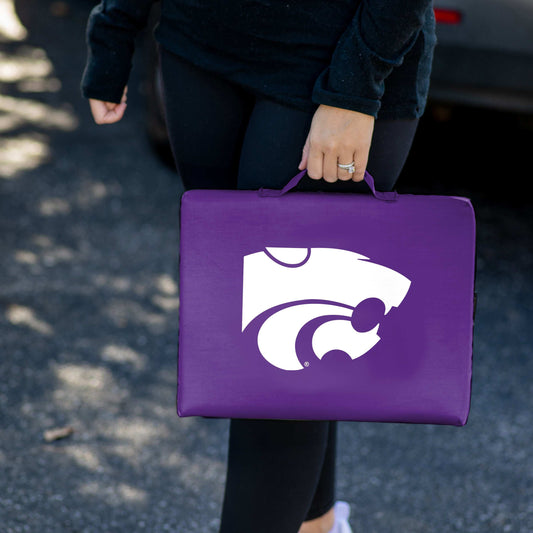 KS State Bleacher Cushion - Logo Brands - Flyclothing LLC
