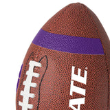 KS State Team Stripe Official-Size Composite Football - Logo Brands - Flyclothing LLC