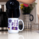 Kansas State 15oz Native Sublimated Mug - Logo Brands - Flyclothing LLC