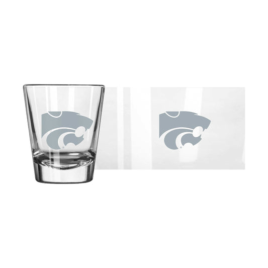 Kansas State 2oz Frost Shot Glass - Logo Brands - Flyclothing LLC