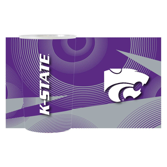 KS State Geo Pattern 4-Pack Hardwall Cup - Logo Brands - Flyclothing LLC