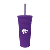 Kansas State 24oz Studded Tumbler - Logo Brands - Flyclothing LLC