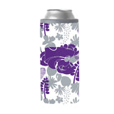 Kansas State 12oz Floral Slim Can Coolie - Logo Brands - Flyclothing LLC