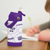 Kansas State 12oz Mascot SS Kids Bottle - Logo Brands - Flyclothing LLC