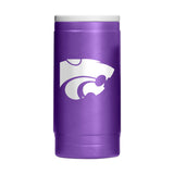 Kansas State 12oz Flipside Powdercoat SlimCan Coolie - Logo Brands - Flyclothing LLC