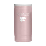Kansas State 12oz Stencil Powdercoat SlimCan Coolie - Logo Brands - Flyclothing LLC