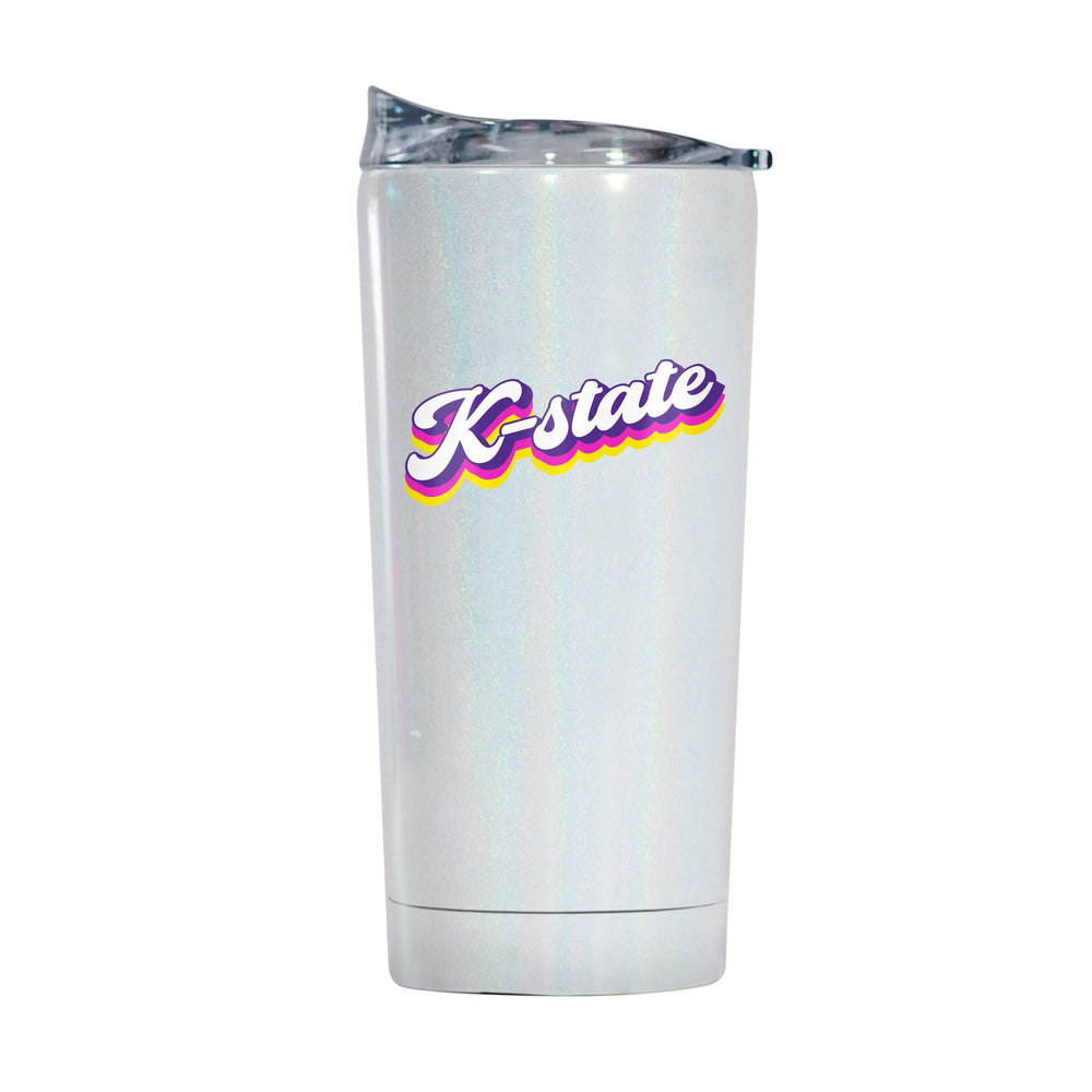 Kansas State 20oz Shadow Iridescent Tumbler - Logo Brands - Flyclothing LLC