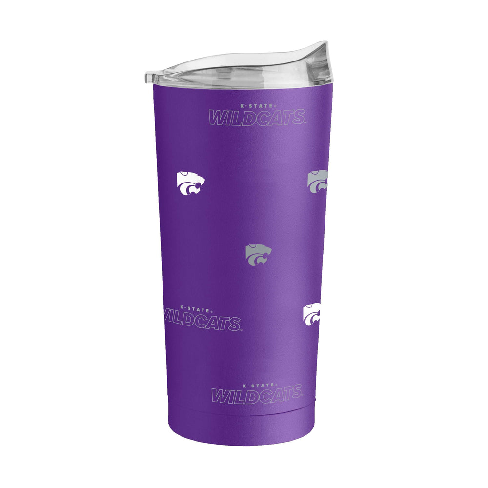 Kansas State 20oz Step And Repeat Powder Coat Tumbler - Logo Brands - Flyclothing LLC