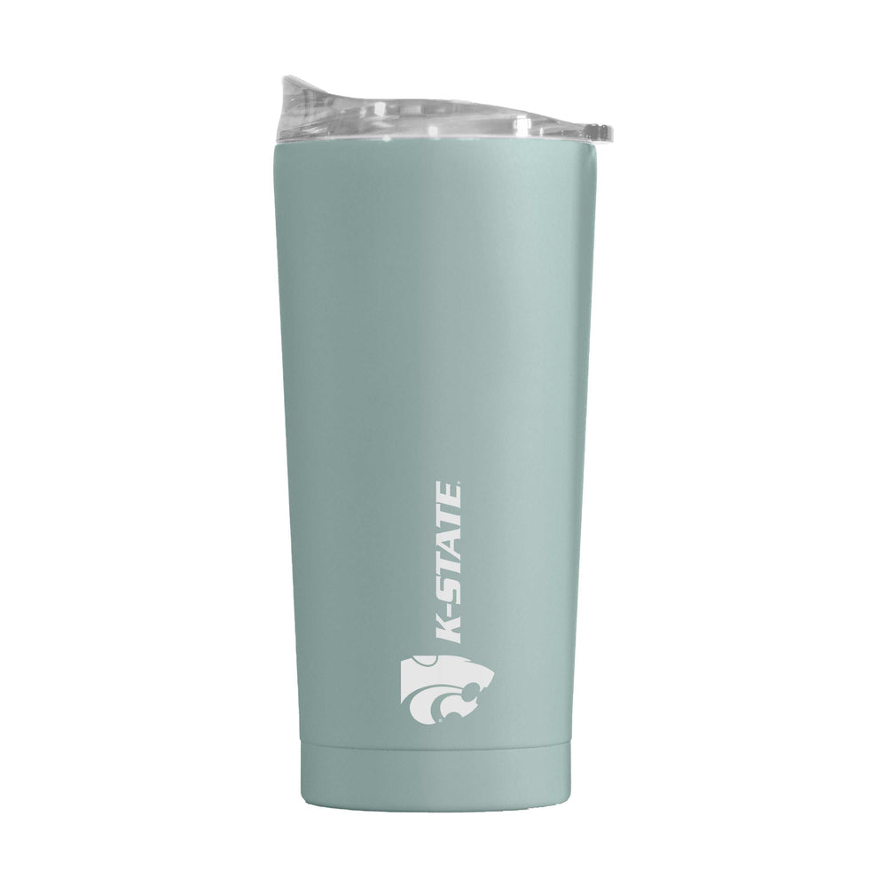 Kansas State 20oz Vertical Powder Coat Tumbler - Logo Brands - Flyclothing LLC
