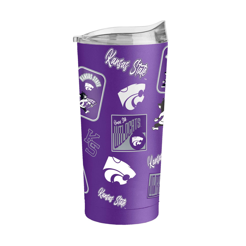 Kansas State 20oz Dreamweave Powder Coat Tumbler - Logo Brands - Flyclothing LLC