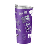 Kansas State 20oz Dreamweave Powder Coat Tumbler - Logo Brands - Flyclothing LLC