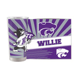 Kansas State 20oz Mascot Stainless Tumbler - Logo Brands - Flyclothing LLC