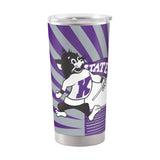Kansas State 20oz Mascot Stainless Tumbler - Logo Brands - Flyclothing LLC