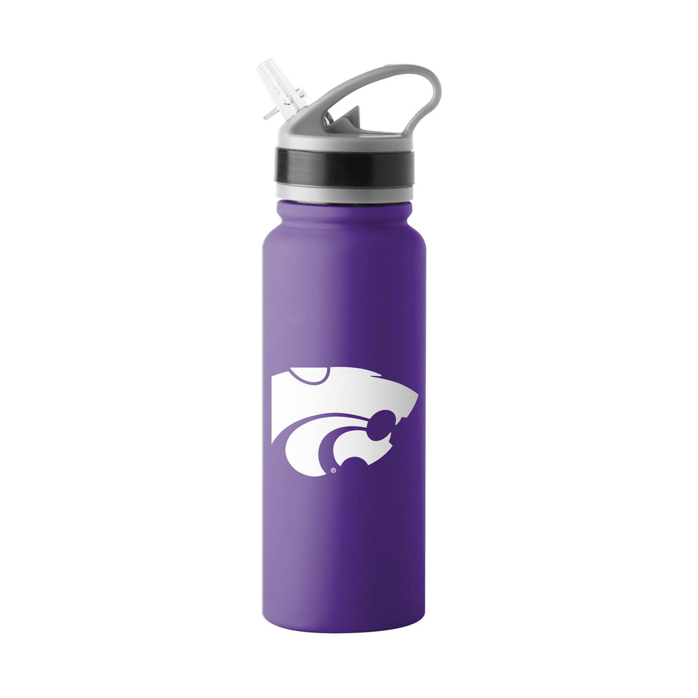 Kansas State 25oz Logo Single Wall Flip Top Bottle - Logo Brands - Flyclothing LLC