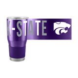 KS State Overtime 30oz Stainless Tumbler - Logo Brands - Flyclothing LLC