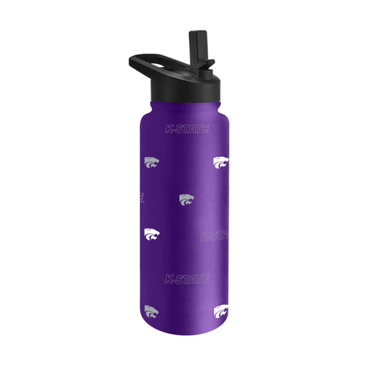 Kansas State 34oz Step And Repeat Quencher Bottle - Logo Brands - Flyclothing LLC