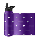 Kansas State 34oz Step And Repeat Quencher Bottle - Logo Brands - Flyclothing LLC