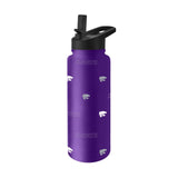 Kansas State 34oz Step And Repeat Quencher Bottle - Logo Brands - Flyclothing LLC