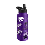 Kansas State 34oz Dreamweave Quencher Bottle - Logo Brands - Flyclothing LLC