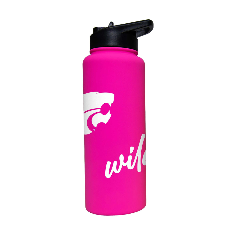 Kansas State 34oz Electric Bold Soft Touch Quencher - Logo Brands - Flyclothing LLC