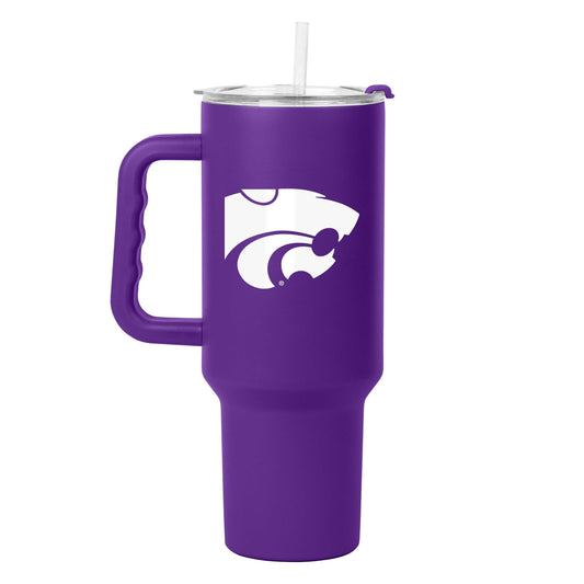 Kansas State 40oz Flipside Powder Coat Tumbler - Logo Brands - Flyclothing LLC