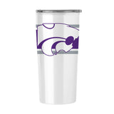 Kansas State 20oz Stripe Fusion Tumbler - Logo Brands - Flyclothing LLC