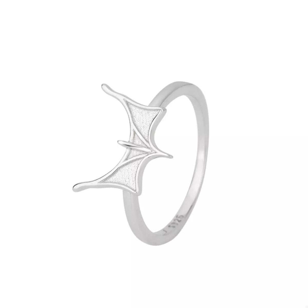 925 Sterling Silver Bat Ring - Trendsi - Flyclothing LLC