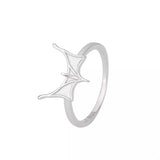 925 Sterling Silver Bat Ring - Trendsi - Flyclothing LLC