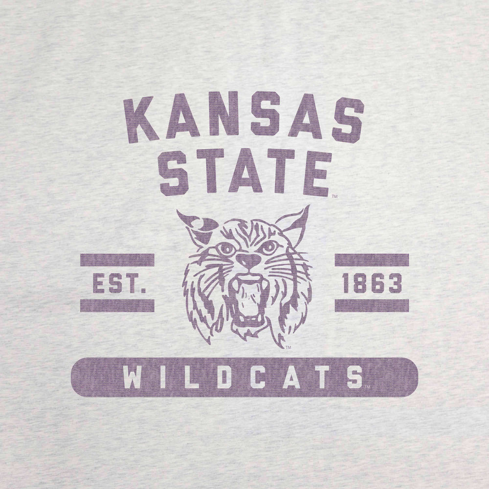 Kansas State Vault Sublimated Sweatshirt Blanket - Logo Brands - Flyclothing LLC