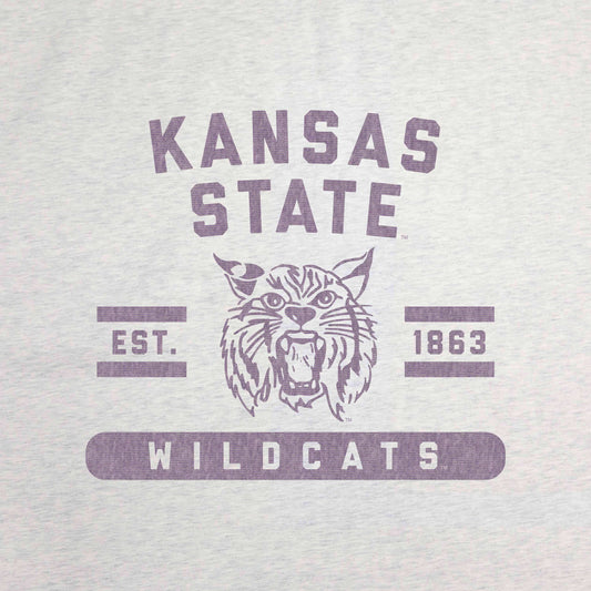 Kansas State Vault Sublimated Sweatshirt Blanket - Logo Brands - Flyclothing LLC